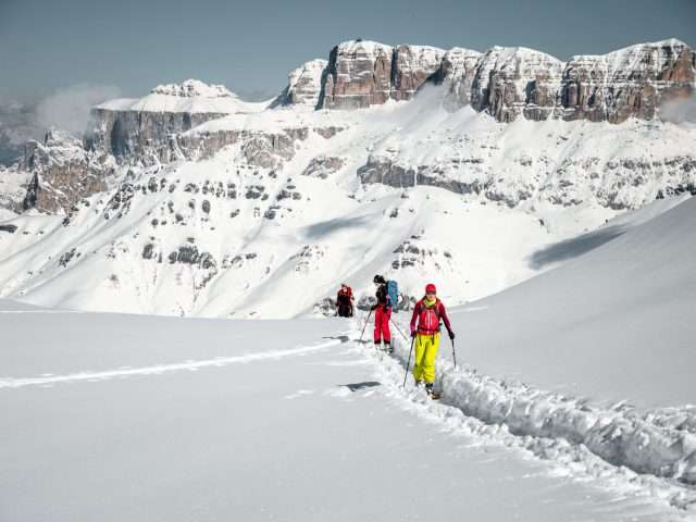 Approach to ski mountaineering